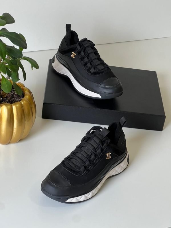 Chanel CC Sneakers - Image 4