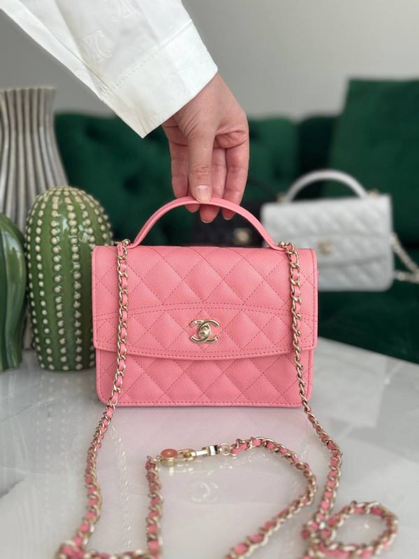 Chanel Flap Bags with Top Handle - Image 3