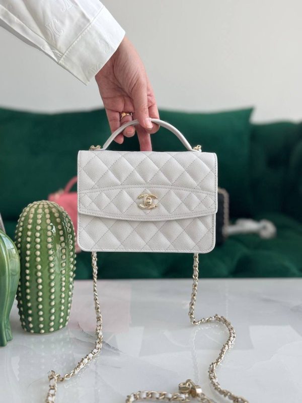 Chanel Flap Bags with Top Handle - Image 6