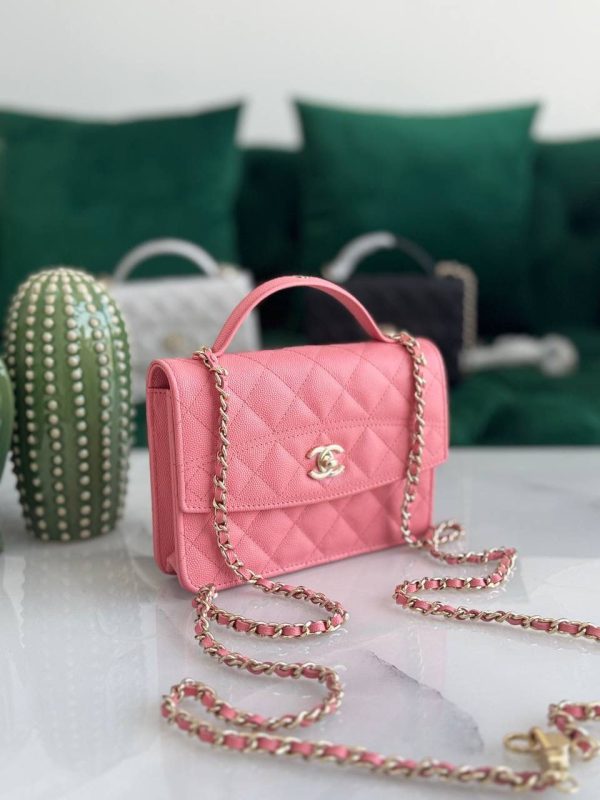 Chanel Flap Bags with Top Handle - Image 4
