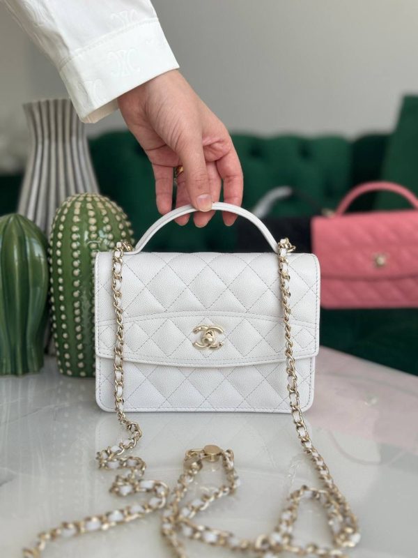Chanel Flap Bags with Top Handle - Image 7