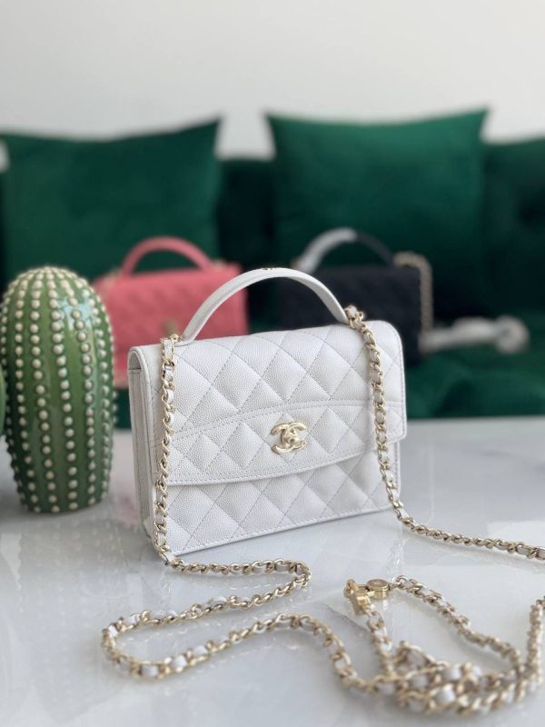Chanel Flap Bags with Top Handle - Image 8