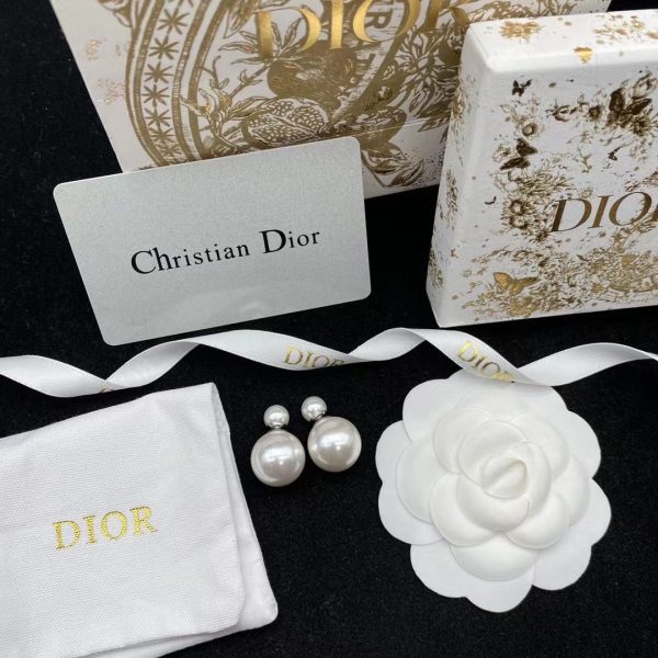 DIOR Petit CD Earrings Gold-Finish Metal - Image 27