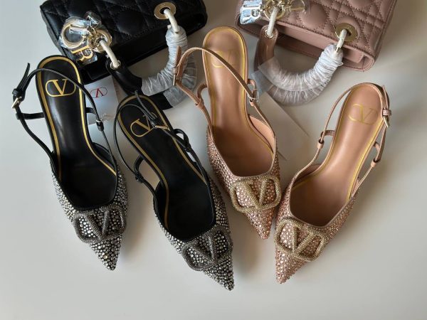 Valentino Garavani VLogo Signature 80mm Slingback