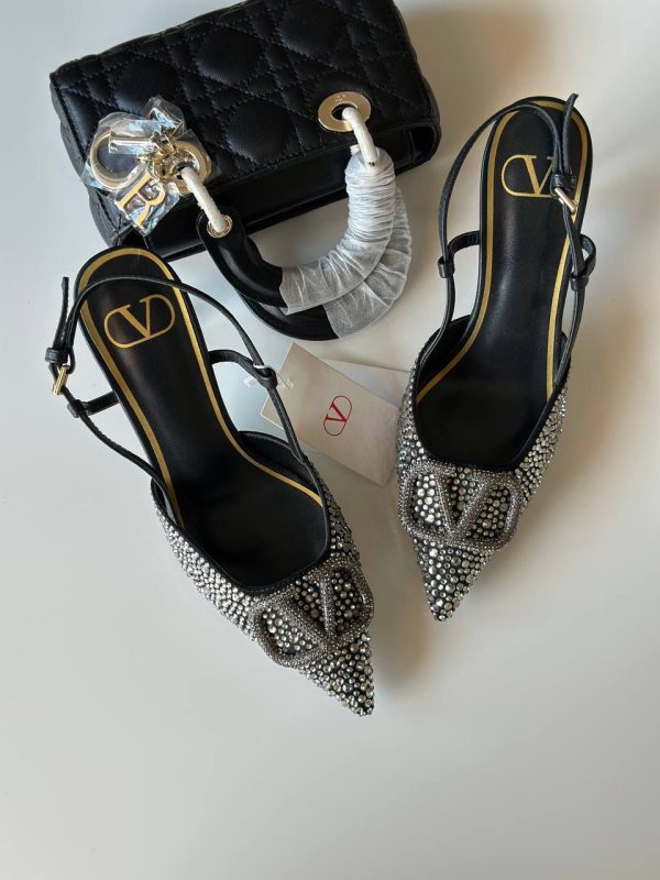 Valentino Garavani VLogo Signature 80mm Slingback - Image 6