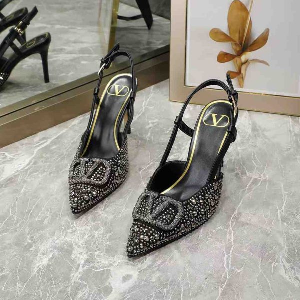 Valentino Garavani Women's Slingback Heels - Image 4