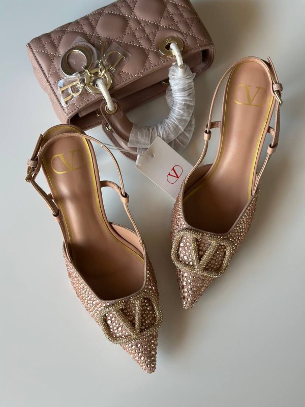 Valentino Garavani VLogo Signature 80mm Slingback - Image 4