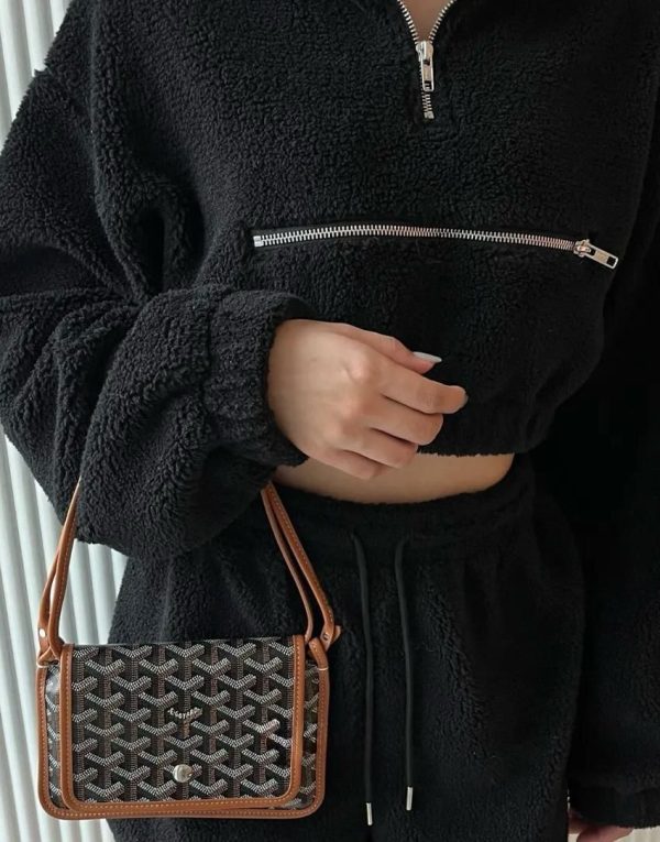 Goyard Goyardine Plumet Pocket Wallet Crossbody Bag - Image 3
