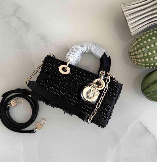 Dior Lady Dior Top Handle bag - Image 6