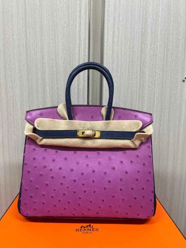 Hermes Ostrich Birkin 25 - Image 38