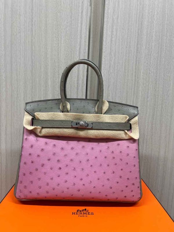 Hermes Ostrich Birkin 25 - Image 39