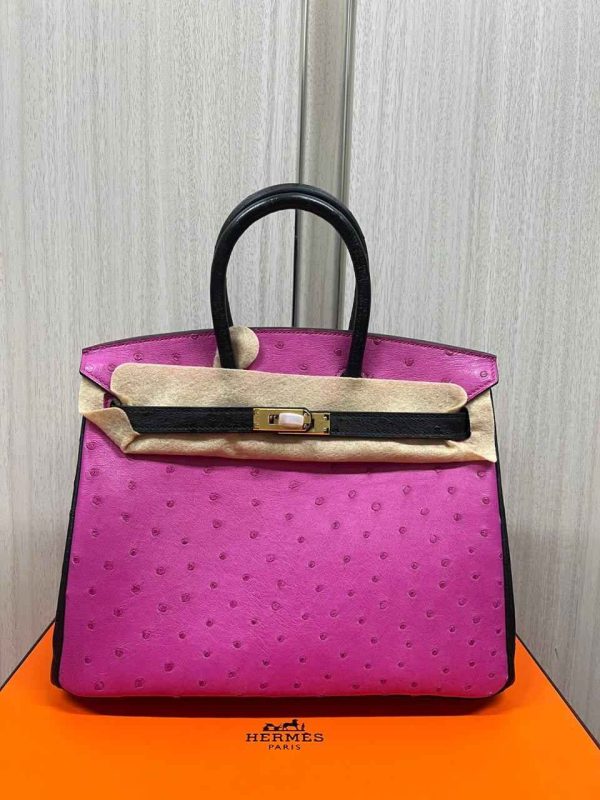 Hermes Ostrich Birkin 25 - Image 37