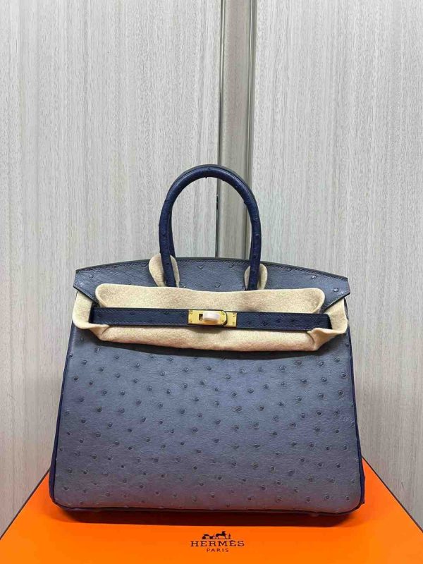 Hermes Ostrich Birkin 25 - Image 12