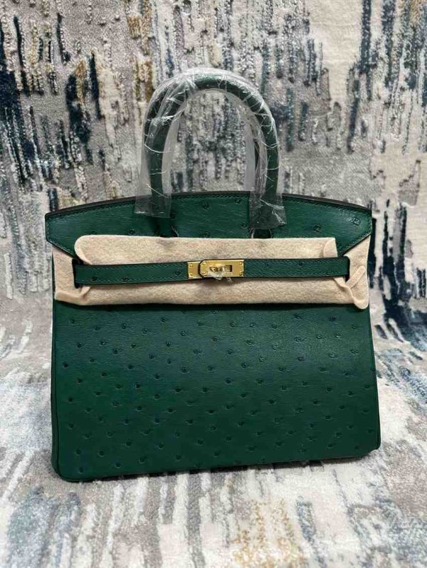 Hermes Ostrich Birkin 25 - Image 11