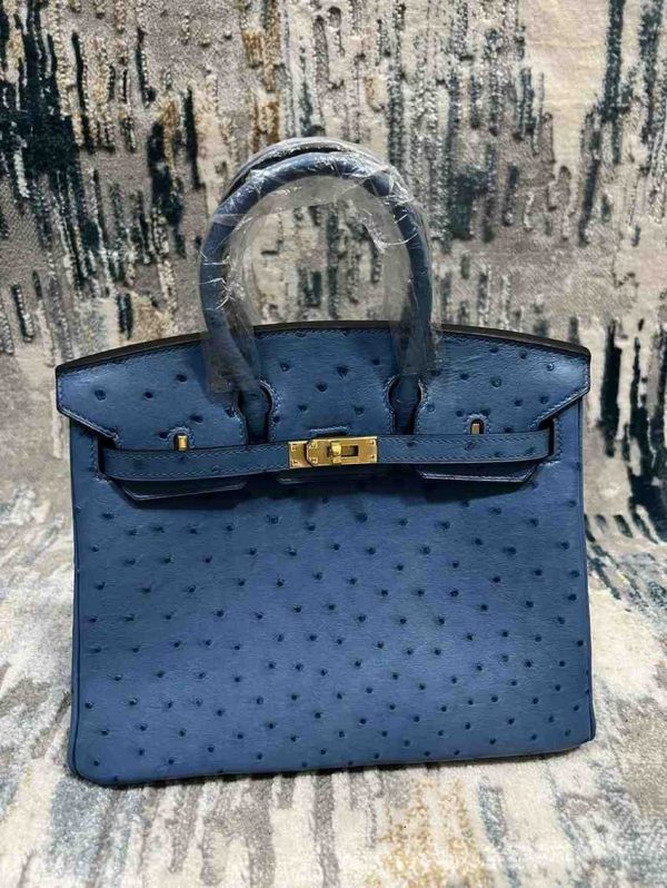 Hermes Ostrich Birkin 25 - Image 5