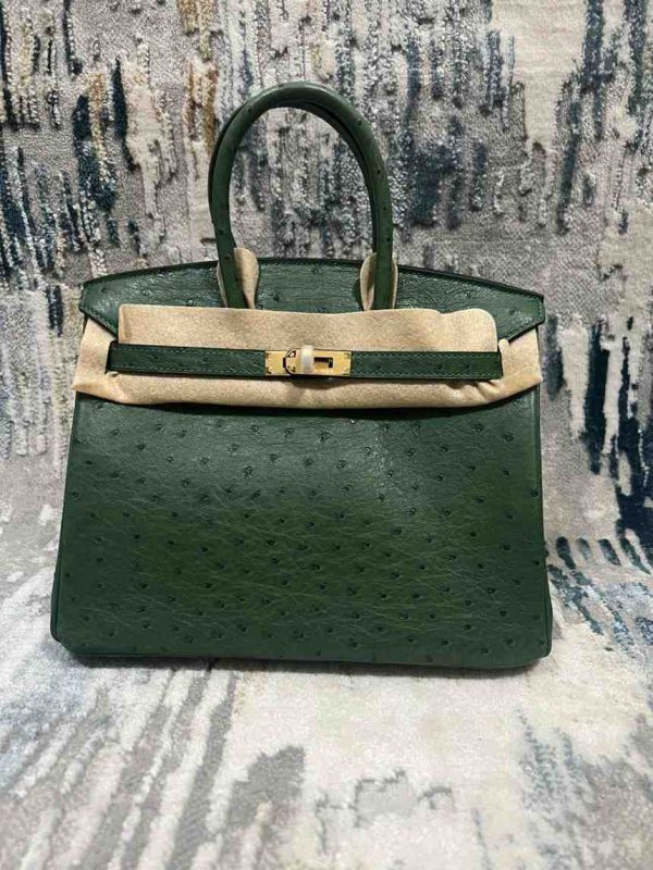Hermes Ostrich Birkin 25 - Image 23