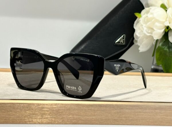 Slate Gray Lenses Sunglasses with Prada logo - Image 3