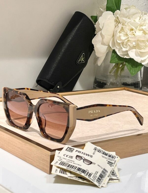 Slate Gray Lenses Sunglasses with Prada logo - Image 2
