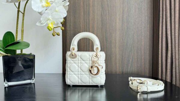 Christian Dior Lady Dior Top Handle - Image 3
