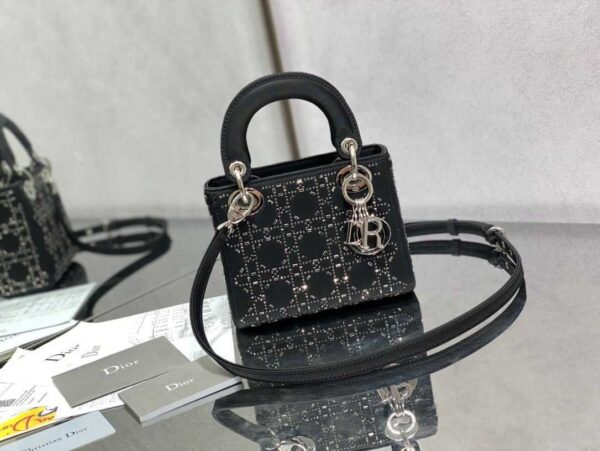 Christian Dior Lady Dior Crystal Bag - Image 2