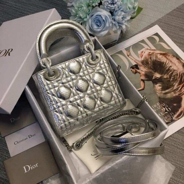 Christian Dior Lady Dior Top Handle - Image 9