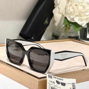 Slate Gray Lenses Sunglasses with Prada logo