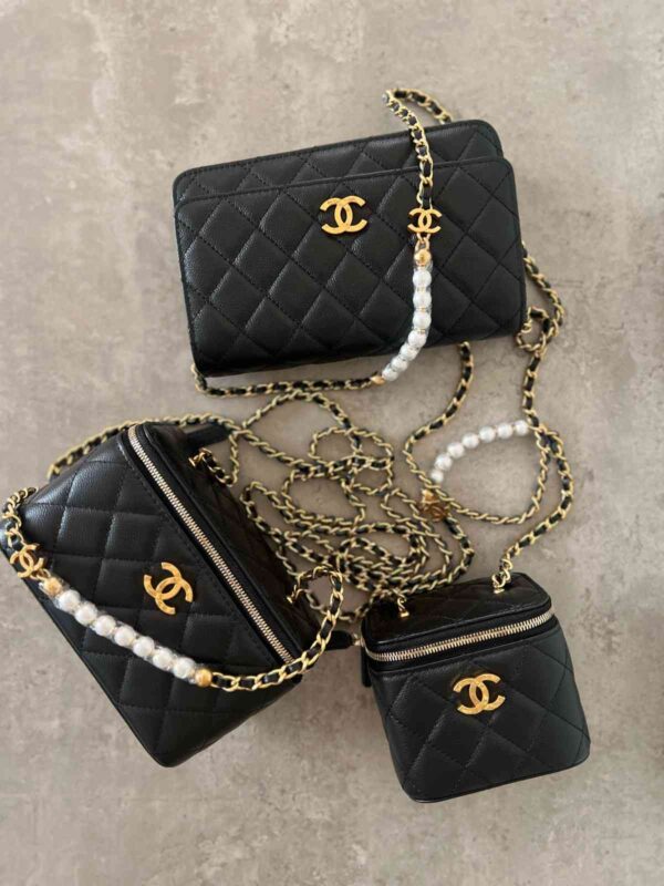 Chanel Bag Black Leather
