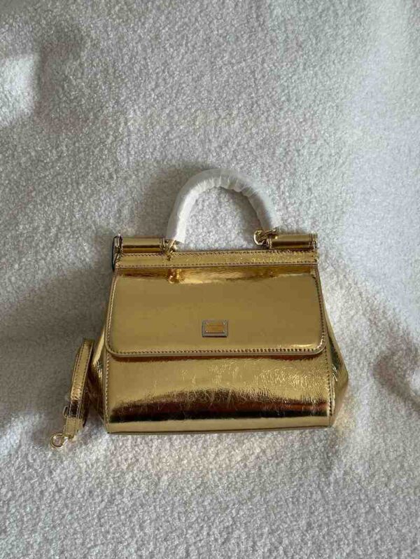 Dolce & Gabbana Sicily Raffia Shoulder Bag - Image 4