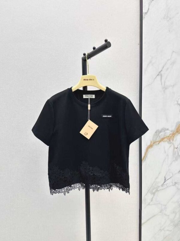 Miu Miu Appliqu T-Shirt