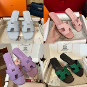 Hermes Oran Slippers
