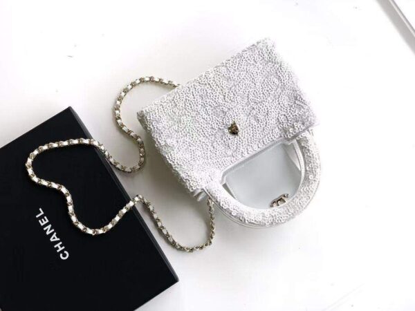 Chanel Kelly Sequence Embroidery Bag - Image 2