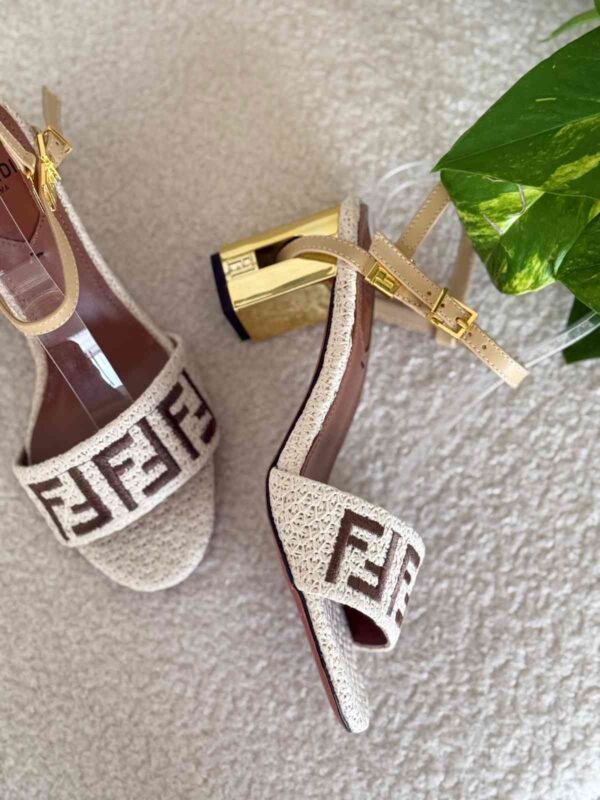 Fendi Delfina Fabric Brown - Image 2