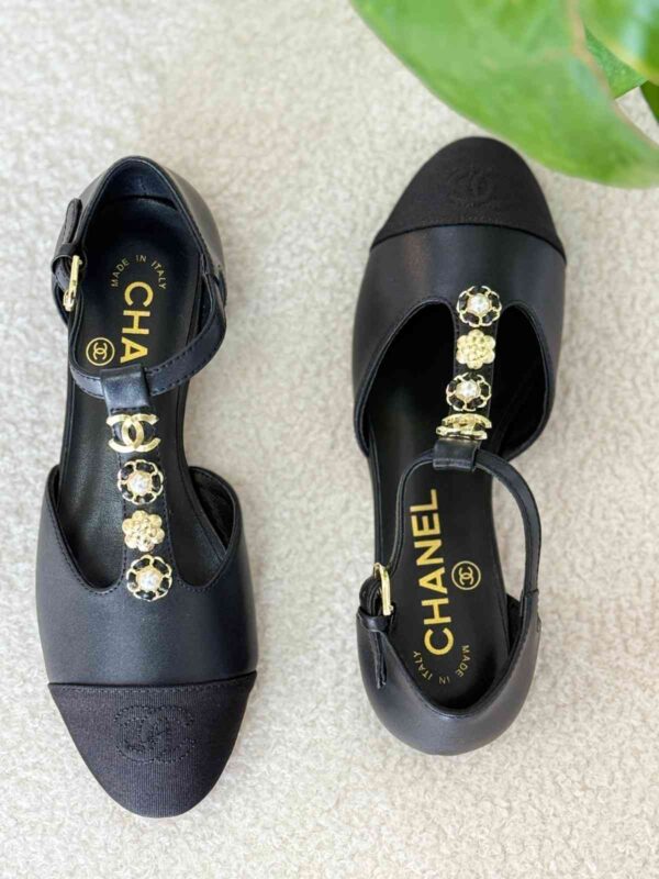 Chanel Mary Jane Bionic Flower Pumps - Image 2