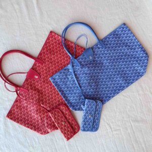 Goyard Chevron St. Louis PM Tote Bag