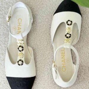 Chanel Mary Jane Bionic Flower Pumps