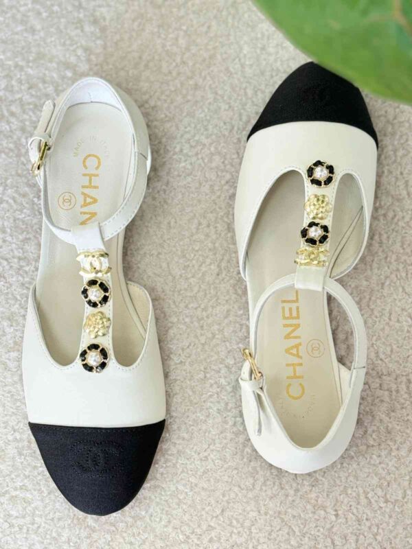 Chanel Mary Jane Bionic Flower Pumps