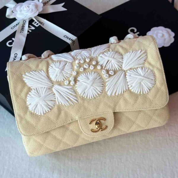 Pre-owned Chanel Jumbo Country Coco Flap Brown - Image 2