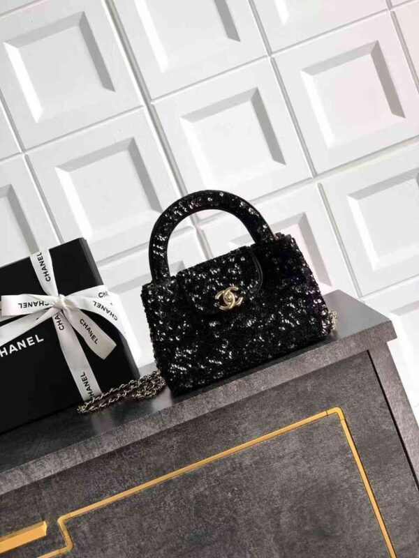 Chanel Kelly Sequence Embroidery Bag - Image 3