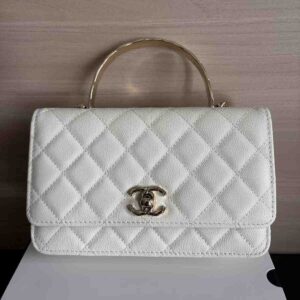 Chanel 23K Top Handle Chain Wallet