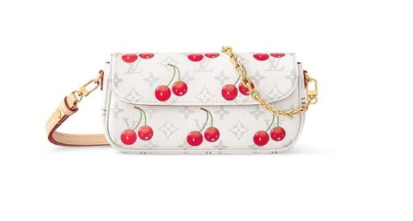 LV x TM Wallet On Chain Ivy Other Monogram Canvas