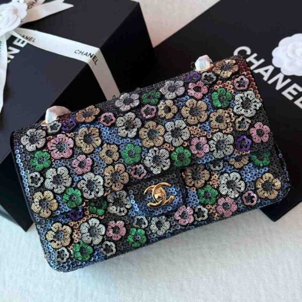 Chanel CC 24a Flap Bag 20cm Sequin