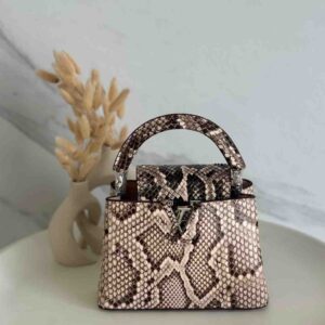 Louis Vuitton Capucine Snakeskin Small Bag 21cm