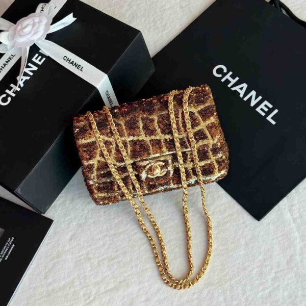 Chanel 23A tweed mini rectangular bag - Image 2