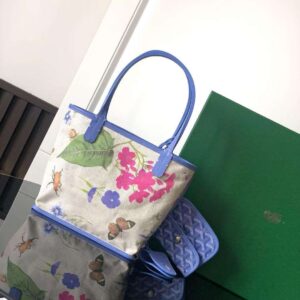 Goyard St. Louis Tote Fuchsia/Floral Limited Edition