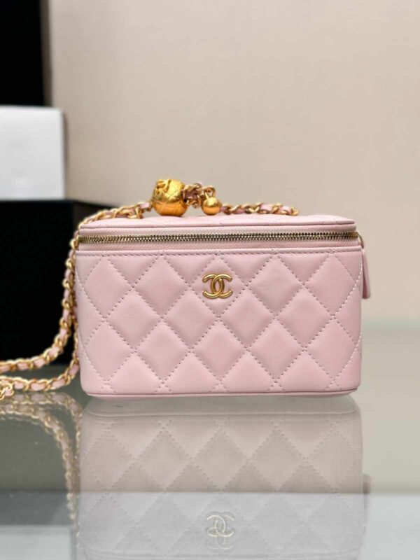 Chanel Classic Top Handle Vanity Case - Image 7