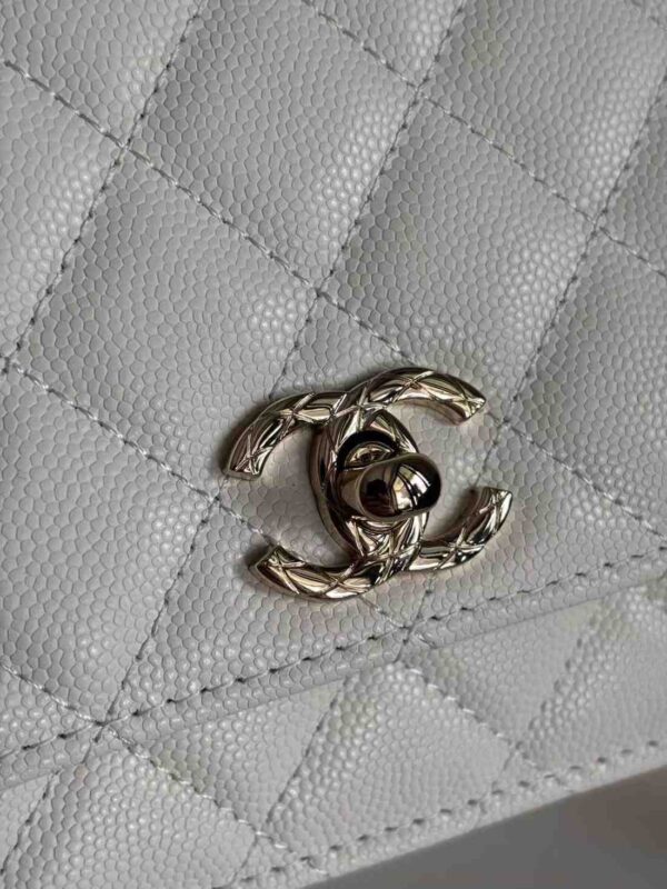 Chanel 23K Top Handle Chain Wallet - Image 3