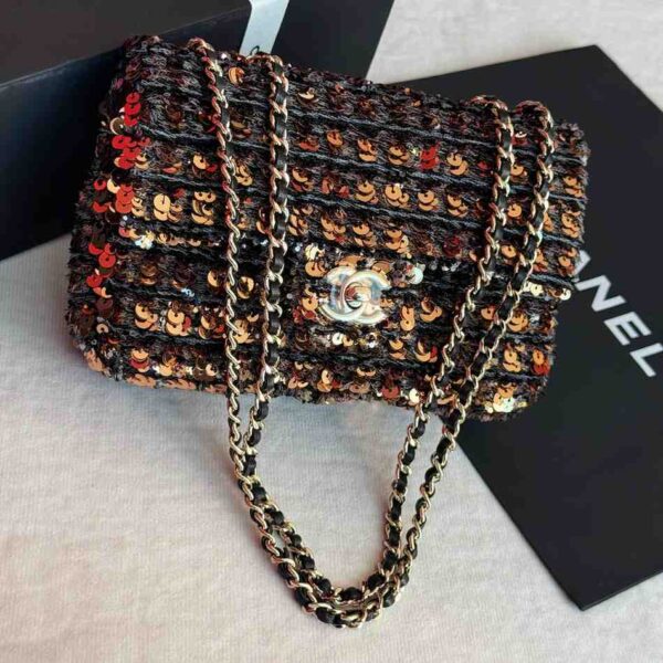 Chanel 23A tweed mini rectangular bag - Image 5