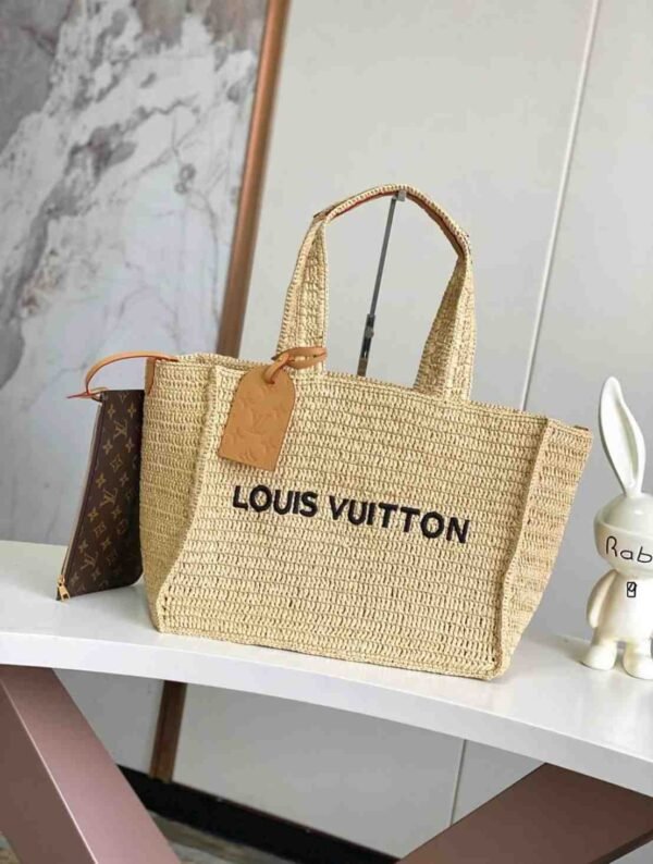 Lv raffia leather Bag