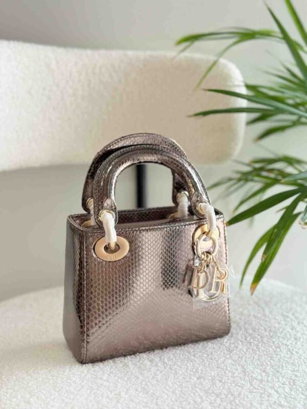 Dior Lady Dior Python Leather - Image 5