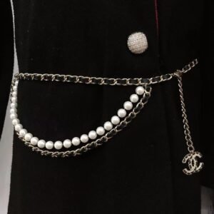 Chanel Pearl Chain Belt